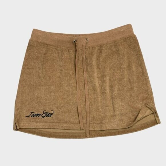 I Am Gia Torres Terry Cloth Mini Skirt - Picture 3 of 7